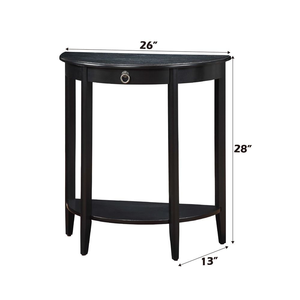 Justino II Console Table – dimensions diagram