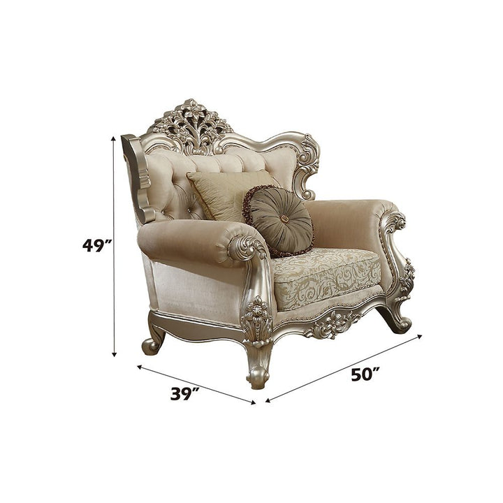 Bently Chair with 2 Pillows(Same Lv01581)