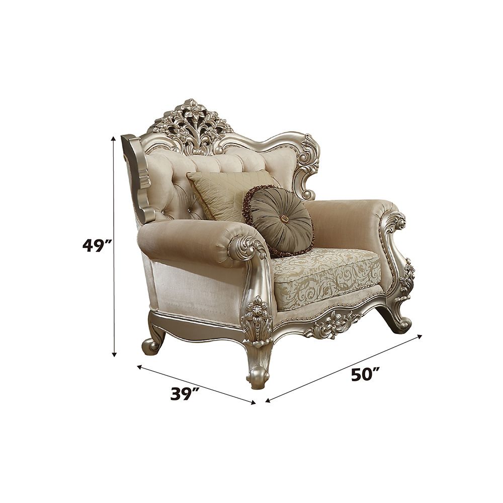 Bently Chair with 2 Pillows(Same Lv01581)