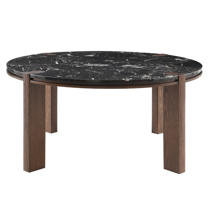 Estella Round Dining Table w/Marble Top – view 4