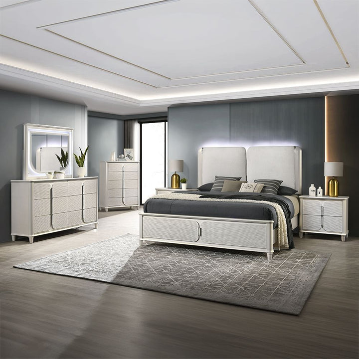 Laveda Eastern King Bed w/LED – view 5