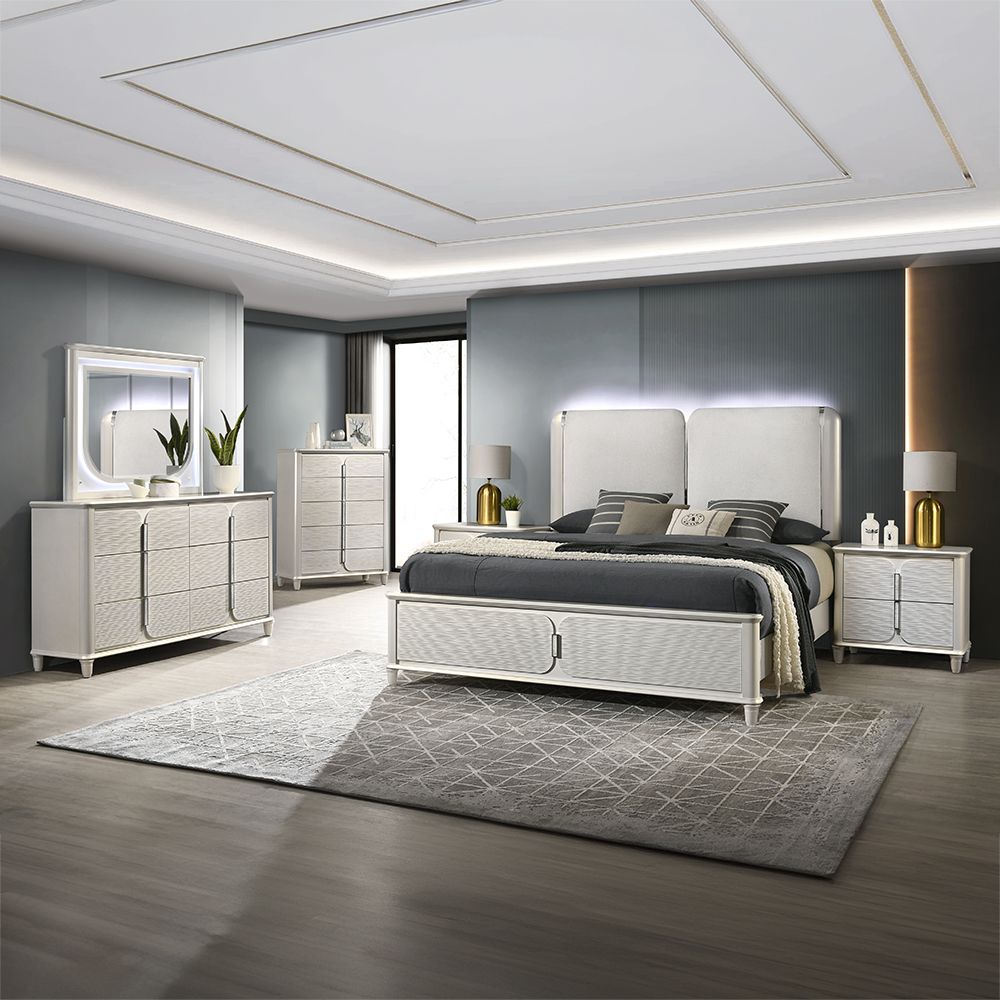 Laveda Eastern King Bed w/LED – view 5