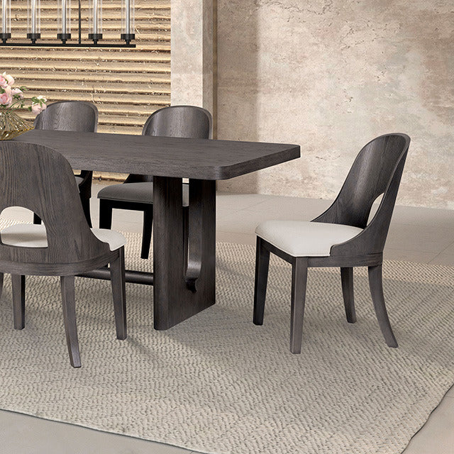 Sterling West 7 Pc Dining Table Set, Ash Gray - view 7