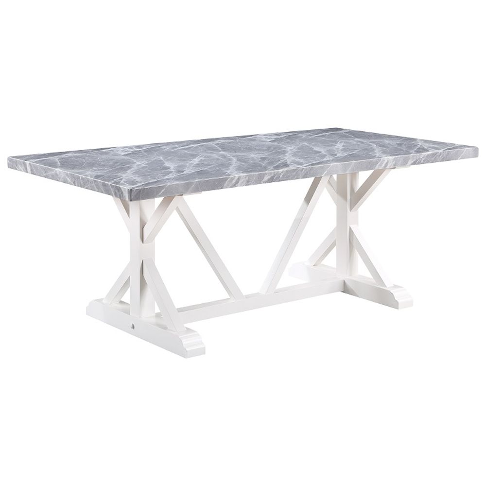 Hollyn Dining Table with Engineered Stone Top