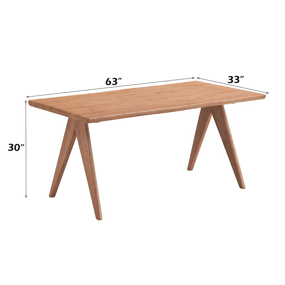 Velentina Dining Table – dimensions diagram