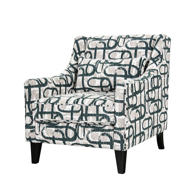 Viviani Accent Chair, Pattern