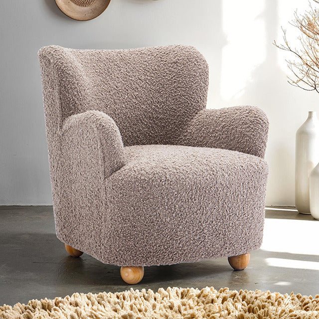 Acaso Accent Chair, Mushroom