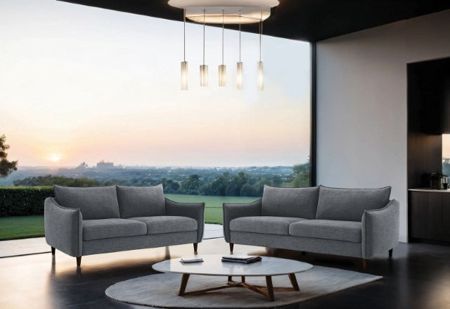 Vermon Loveseat, Gray - view 3