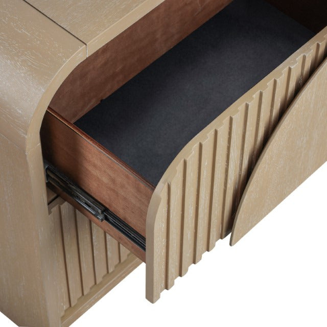 Tangentry 2 Drawer Nightstand - view 3