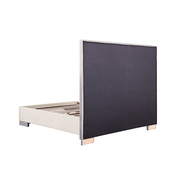 Stavola Bed, White/Chrome - view 4