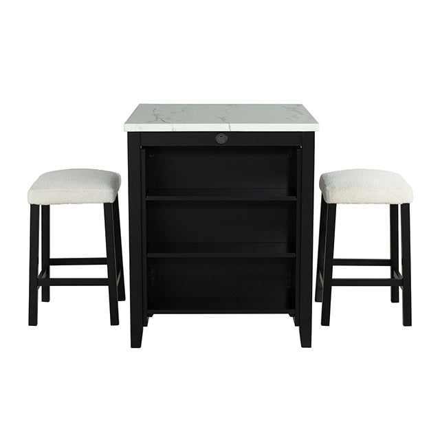 Chalcedony 3 Pc. Dining Table Set