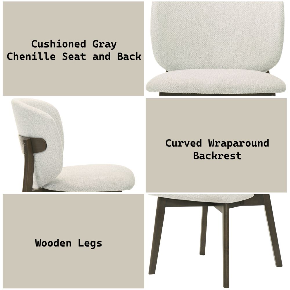 Mallin Side Chair (Set-2) – features callout