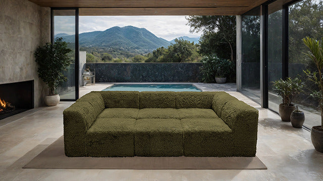 Nappi Daybed, Olive Green - view 5