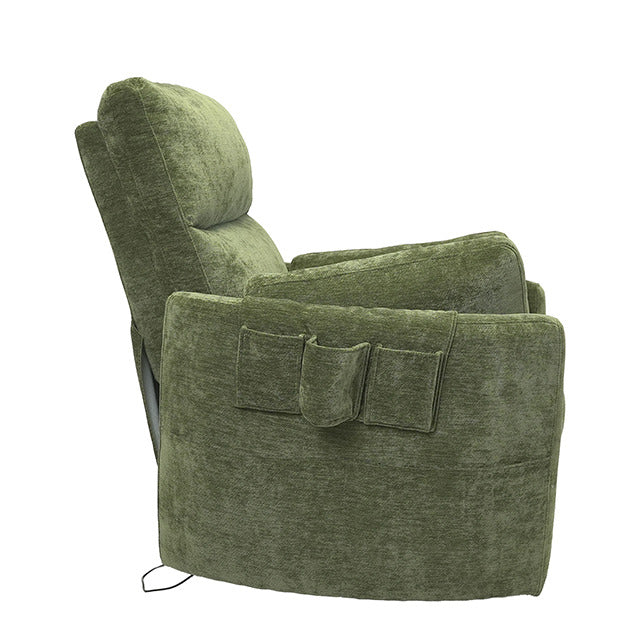 Rogers Power Recliner, Green - view 11