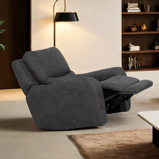 Demetrius Power Recliner, Dark Gray