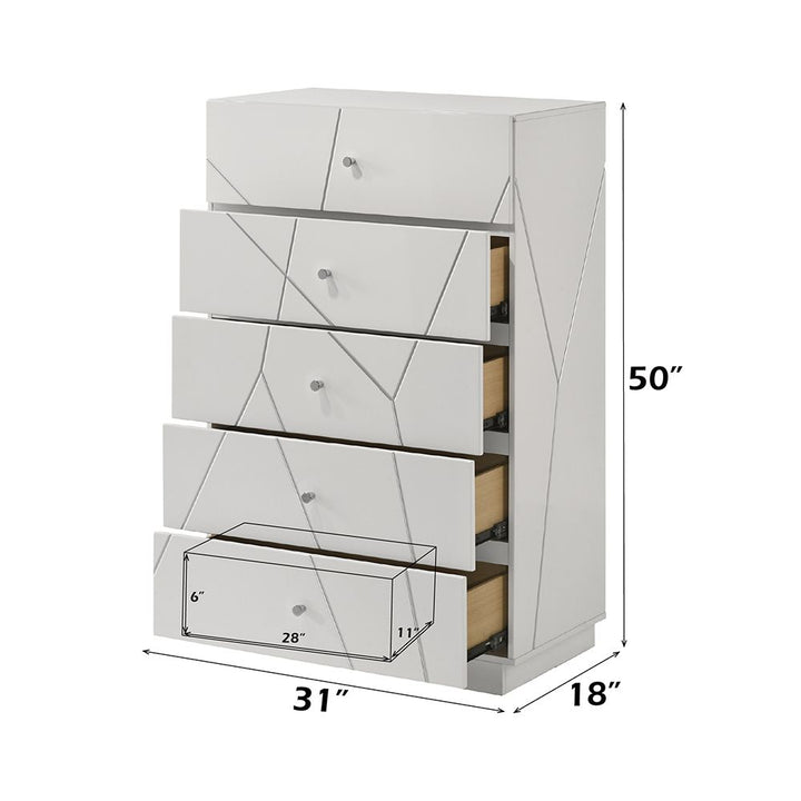 Esther Chest – dimensions diagram
