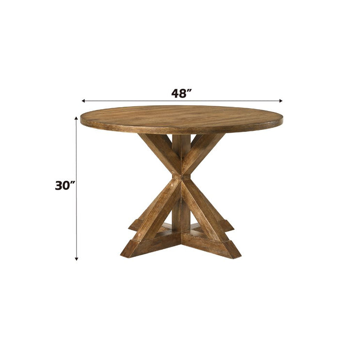 Wallace II Dining Table – dimensions diagram