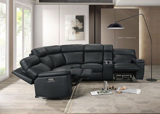Oliverus Power Sectional, Black - view 6