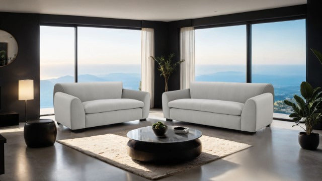 Severo Loveseat, Light Gray - view 3