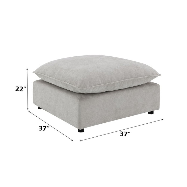 Marisa Modular Ottoman – dimensions diagram