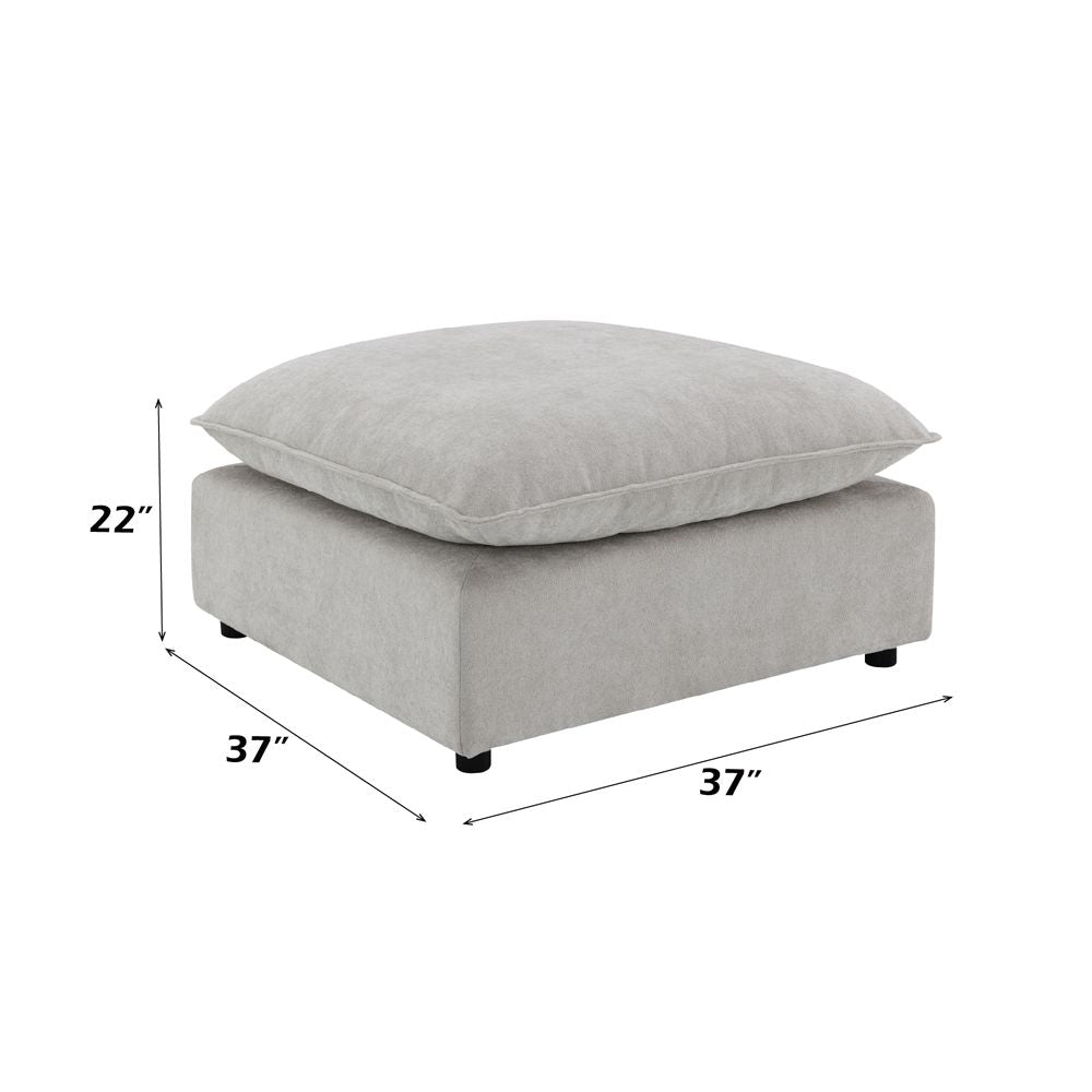 Marisa Modular Ottoman – dimensions diagram