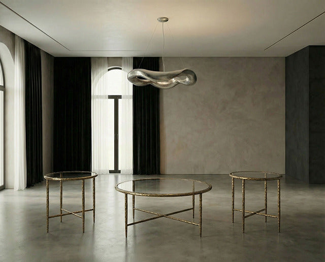 Talva Coffee Table, Matte Gold - view 4
