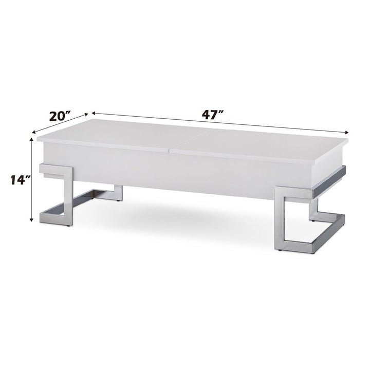 Calnan Coffee Table W/Lift Top – dimensions diagram