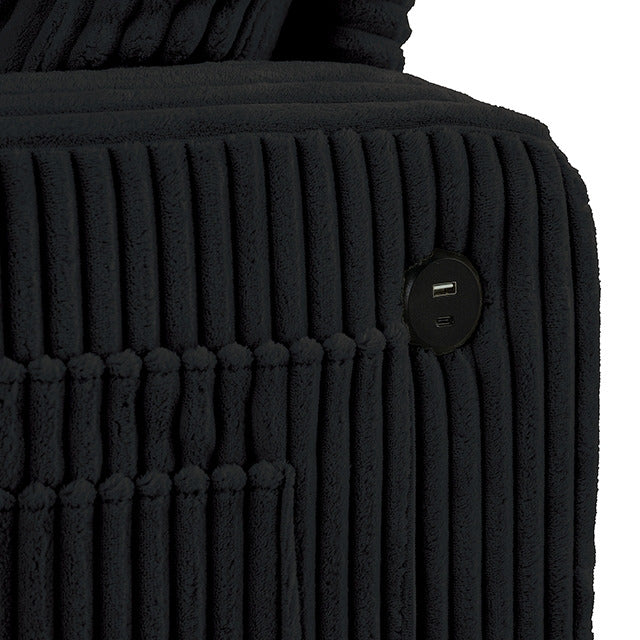 Moretaine Sofa, Black - view 5