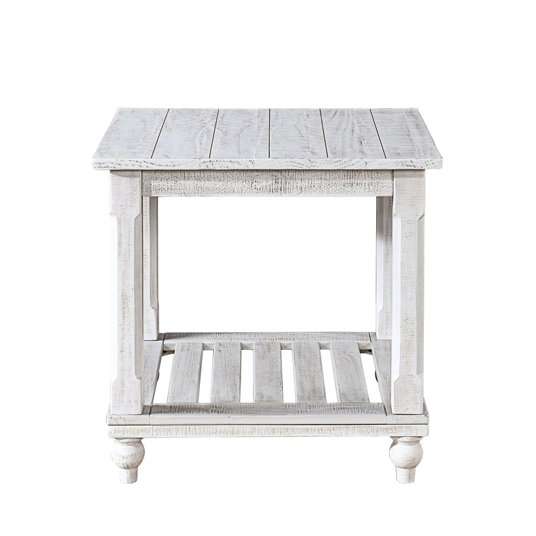 Cade 3 Piece Occasional Set- 1 Coffee & 2 End Tables - White