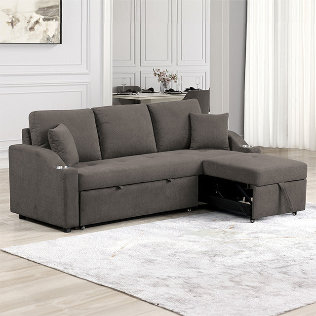 Royden Sleeper Sofa, Gray - view 2