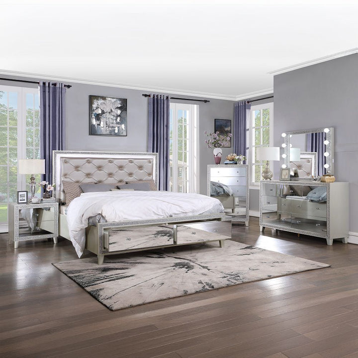 Sliverfluff CK Bed W/Led &amp; Storages – view 7