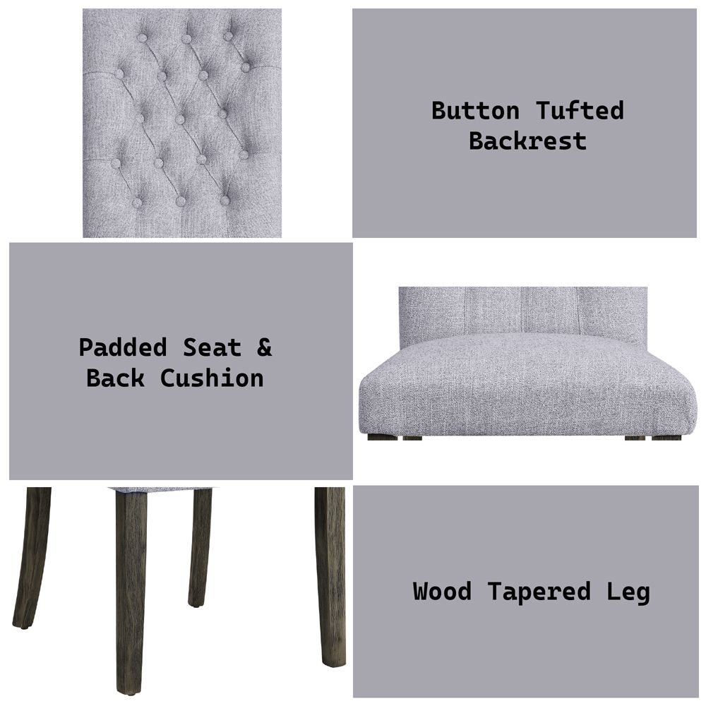 Merel Side Chair (Set-2) – features callout