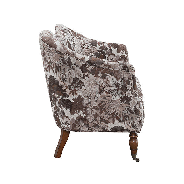Seaton Settee, Mocha Brown - view 3