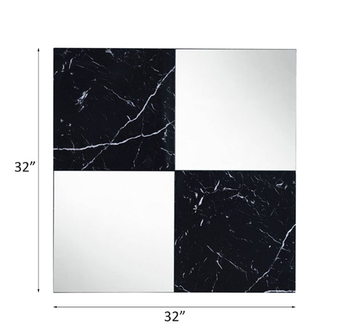 Angwin Accent Mirror – line drawing