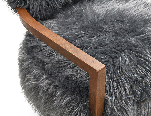 Eramo Accent Chair, Charcoal Gray - view 2