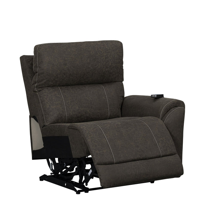 Gaia Raf Recliner W/pwr Hr,fr,massage, Heat-Sable