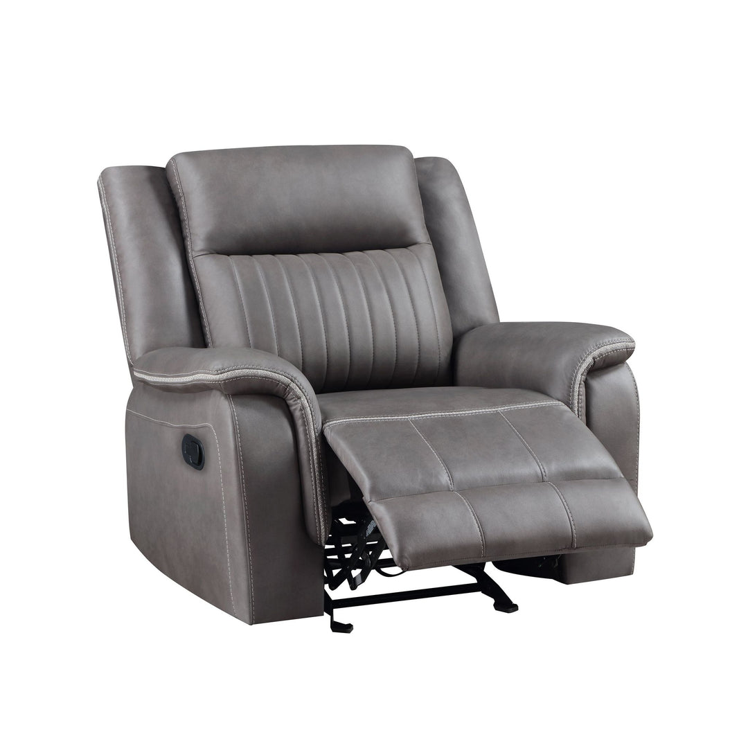 Enzo  Glider Recliner- Gray