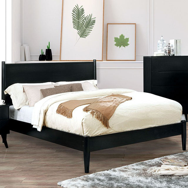 Lennart 4 Pc Twin Bedroom Set, Black