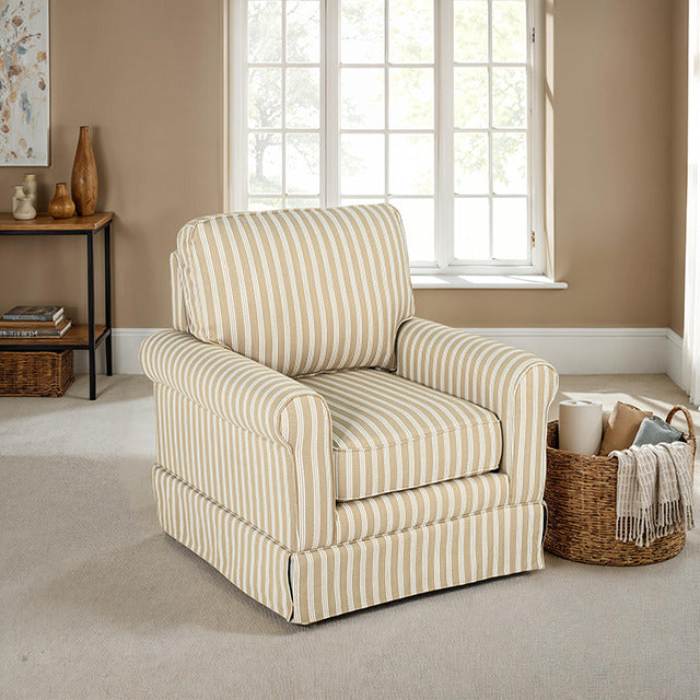 Peggy Accent Chair, Brown - view 8