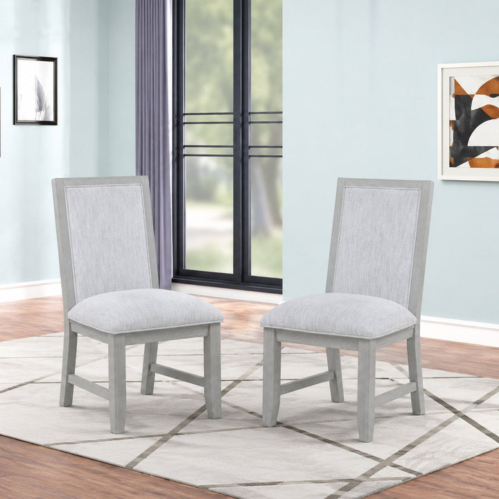 Fiona Dining Side Chair (2 Per Carton)-Mist Gray