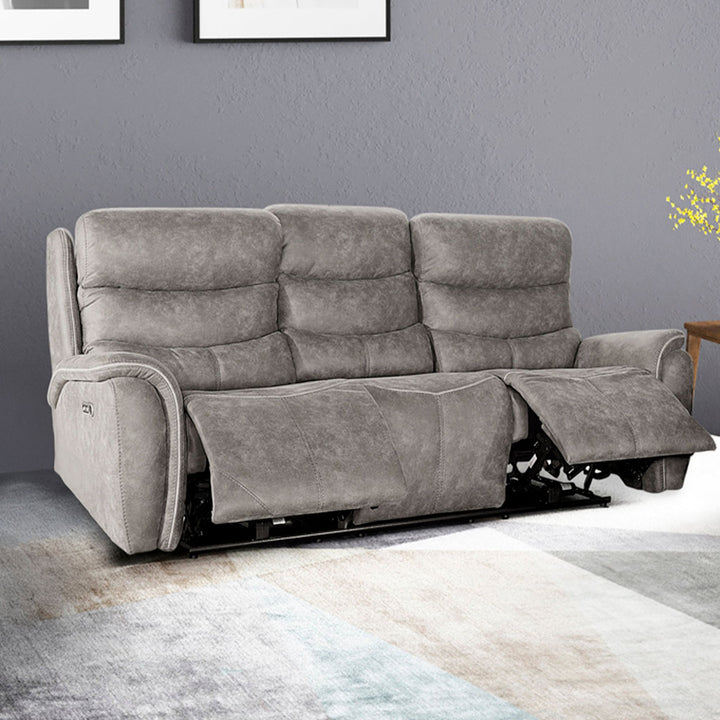 Kamari Sofa W/pwr Hr &amp; Fr-Gray
