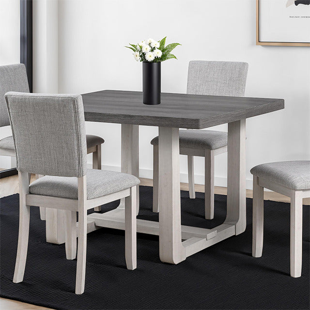Sauro Dining Table, Gray - view 3