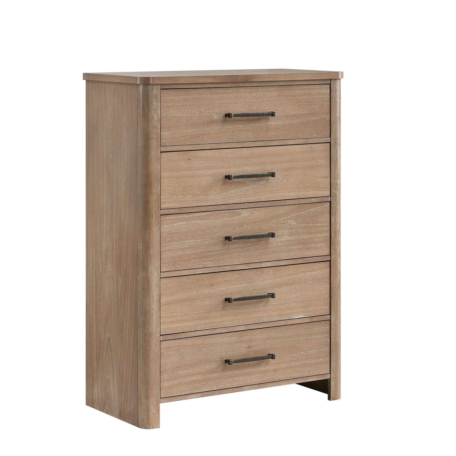 Anika 5 Drawer Chest-Natural