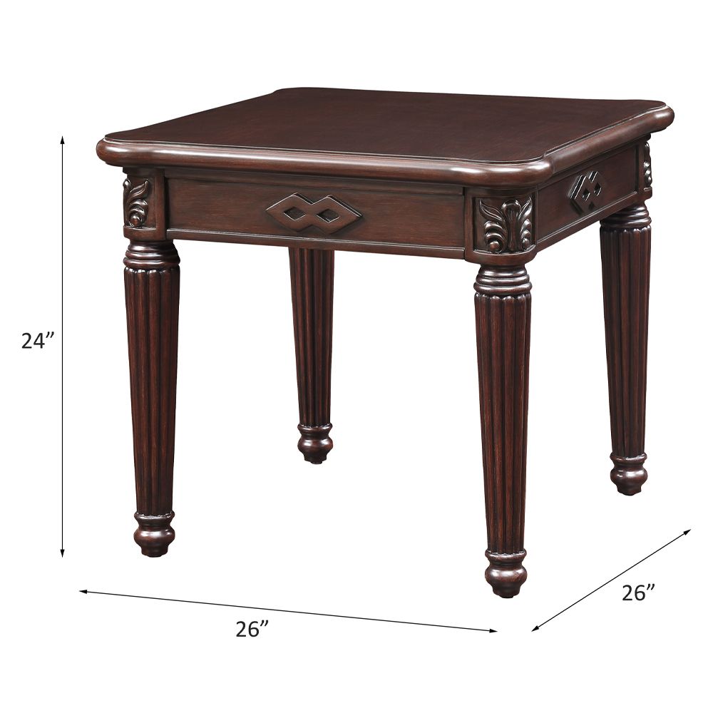 Chateau De Ville End Table – line drawing