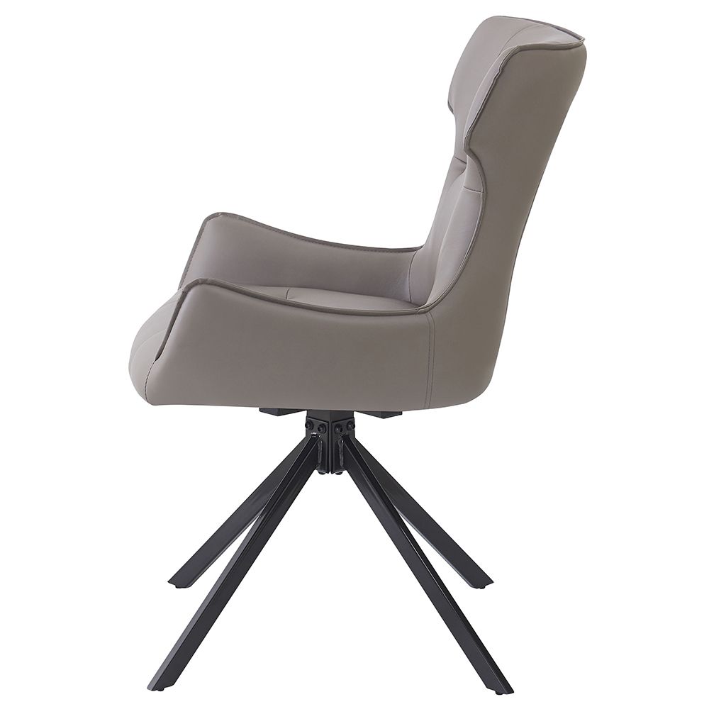 Damita Side Chair w/Swivel (Set-2) – view 4