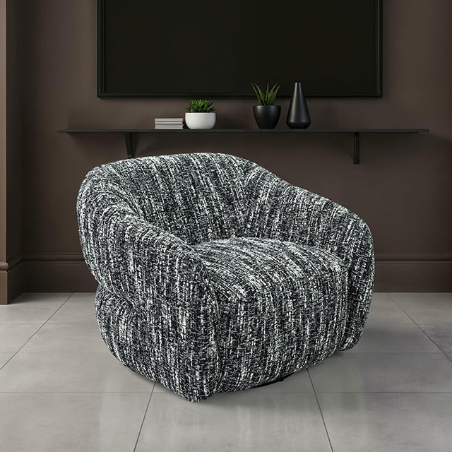 Pyrena Swivel Chair, Black - view 9