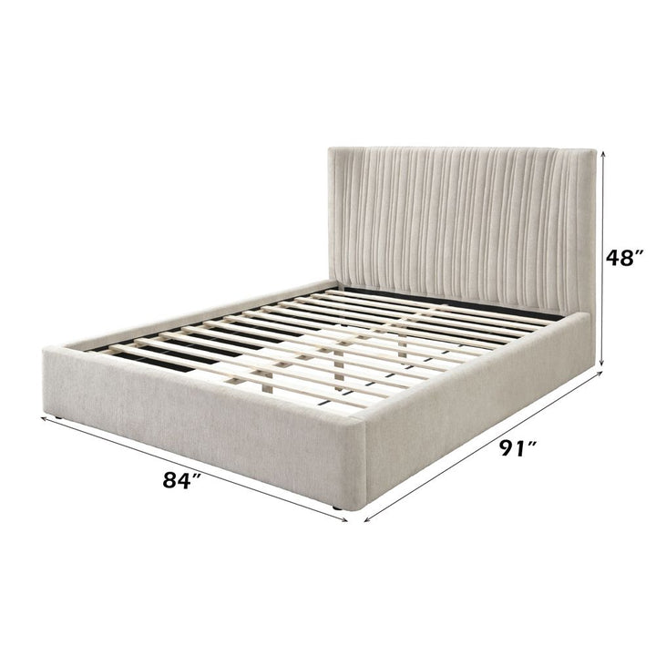 Loren Eastern King Bed – dimensions diagram