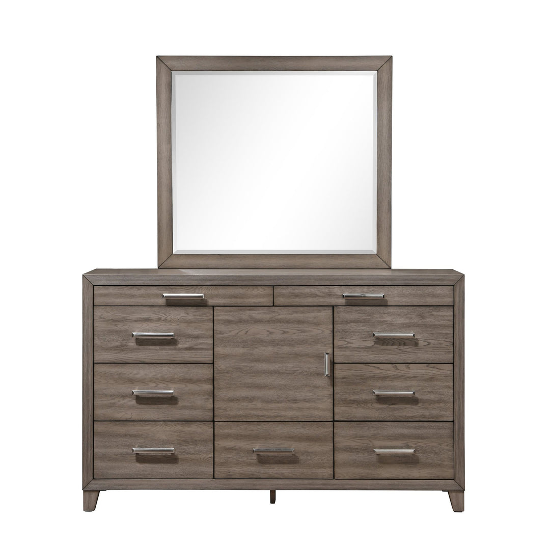 Harrisburg Mirror-Walnut