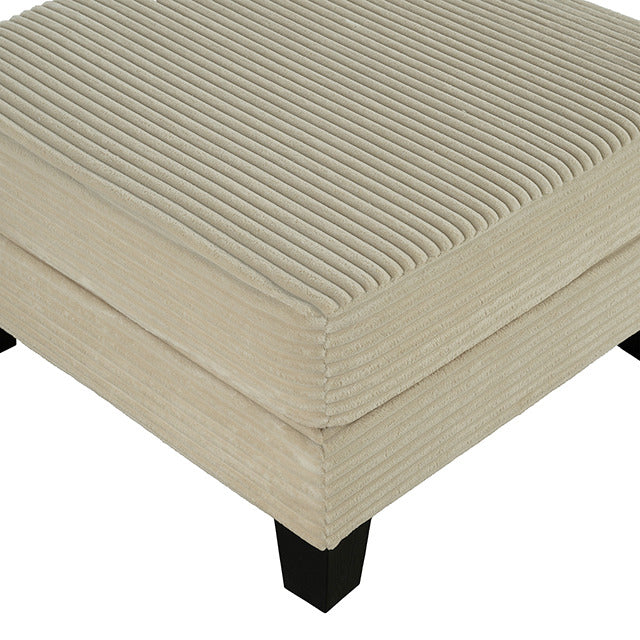 Moretaine Storage Ottomen, Beige - view 3