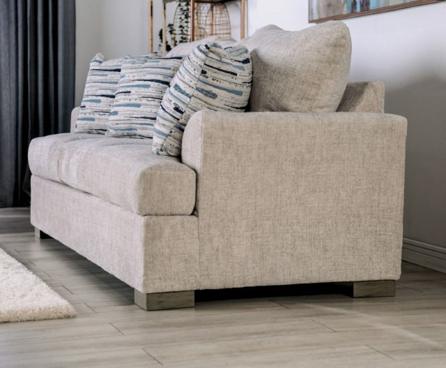Leytonstone Loveseat, Cream - view 7